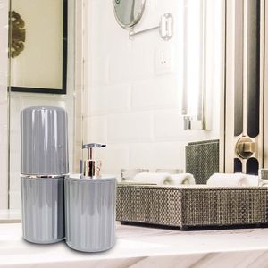 Conjunto de Banheiro Groove Martiplast-Cinza