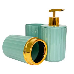 Conjunto de Banheiro Groove Martiplast-Verde