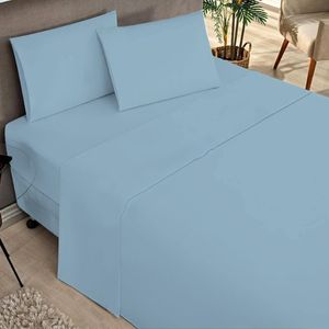 Jogo de Cama Casal 4Pcs SPA1 Tekshine Cores Diversas