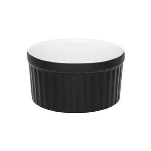 Tigela Pequena de Porcelana Lote 4 Oxford Cor Preta