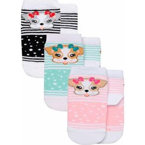 Kit Meia Infantil C/3 Pares Unissex 19-22 Altomax