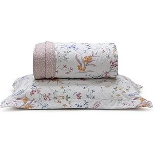 Kit Cobre Leito Solteiro Santista Platinum 200 Fios Diversos
