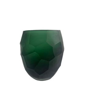 Vaso Decorativo de Vidro 18cm Verde