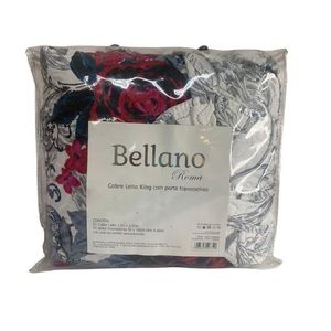 Kit Cobre leito King 3 Peças Bellano Cores Diversas