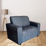 Sofá 2 Lugares em Suede Chumb