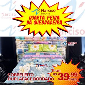 Colcha Casal Matelassada Dupla Face-Tekshine