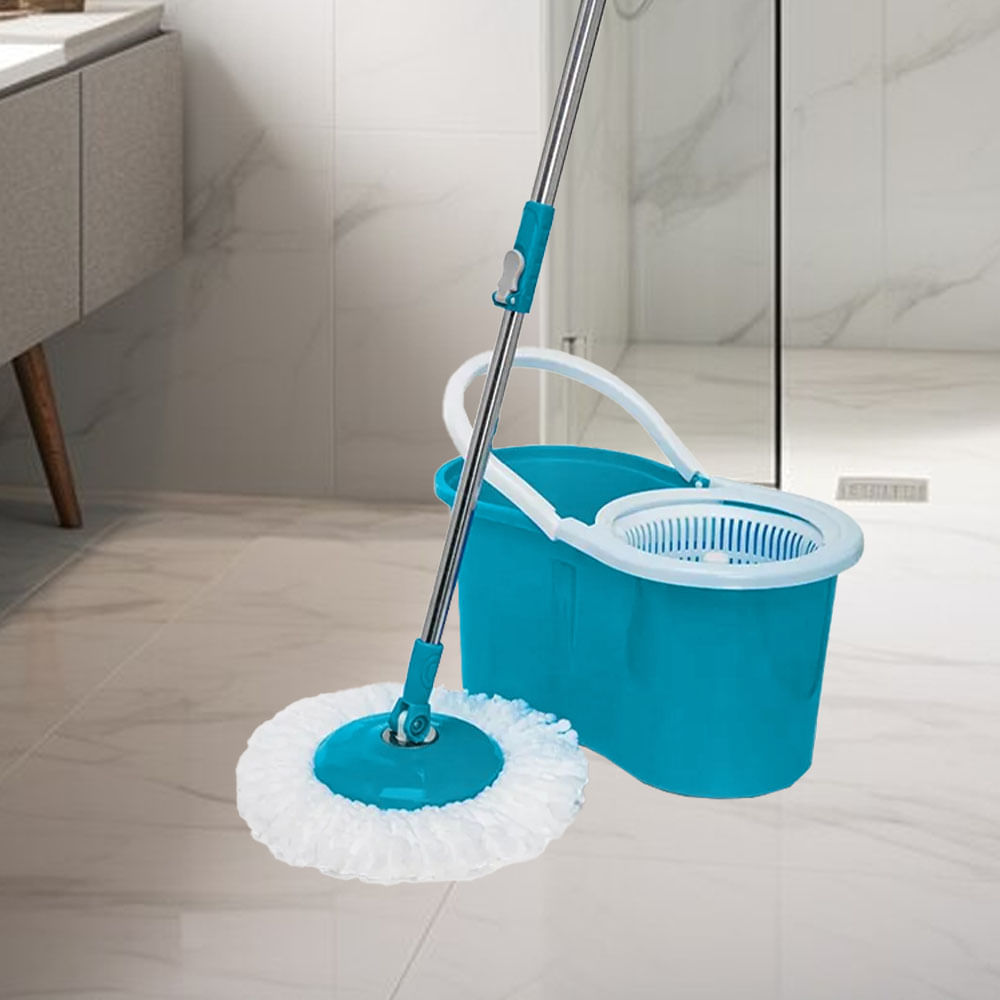 Mop Giratório para Limpeza Tekshine 8 Litros - Narciso Enxovais